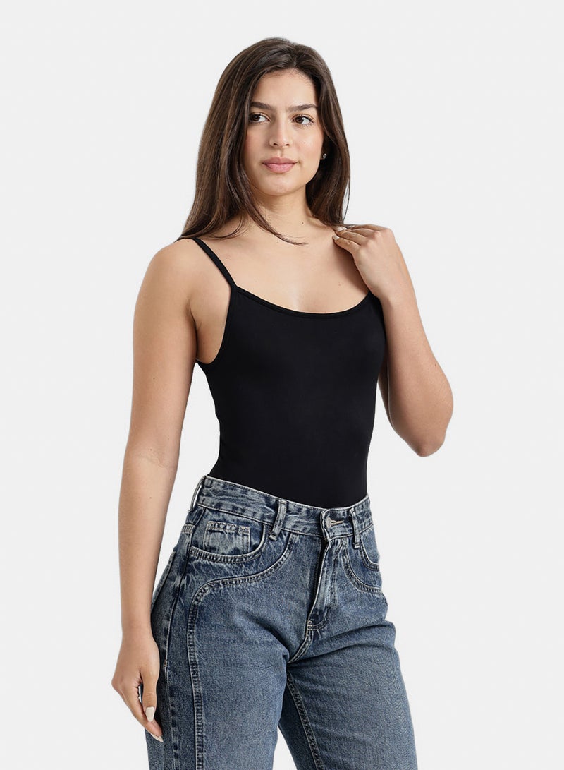 Carina Spaghetti Strap Cami Bodysuit - Image 2